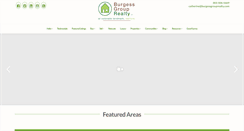 Desktop Screenshot of burgessgrouprealty.com