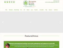 Tablet Screenshot of burgessgrouprealty.com